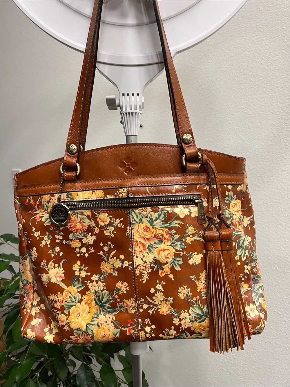 Patricia Nash Poppy Tote Botanical Garden Floral Bag 10th anniversary